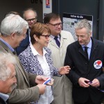 Inauguration du Musée des mégalithes de Changé - Photographie de Michel Laurent